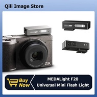 MEDALight F20 Mini Camera Flash Light Portable Tiny Fill Light Universal Hot Shoe Mount for Richo GR