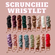 Scrunchie wristlet | Keychain | Scrunchie Key fob | bag accessories | Card holder wristlet | Bag pho
