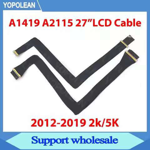 New LCD LED LVDS Display Screen Cable For iMac 27" A1419 A2115 2K Retina 5K LCD Screen Cable 2012 20