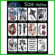 15X21`io+CM}ao'The[a,tattooh,lastsA-forw-7XF-days.uB-Temporary Tattoo Waterproof Super Camouflage