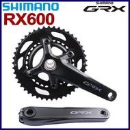 Shimano GRX RX600 Crank 2x10 Speed Road Bike Crankset 170MM 172.5MM 175MM 46-30T Chainring 20S Grave