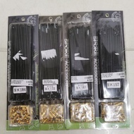 Spokes Black 9×157~ 9×161~ 9×172~ 9×184