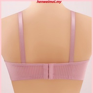 HuoYuan[Ready Stock]2023 new wireless bra B C D cup large size 36-42 push-up bra thin sponge cotton 