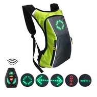 Beg galas lampu LED berbasikal Beg Berbasikal Isyarat Belok Beg galas LED Beg Amaran Lampu Amaran LE