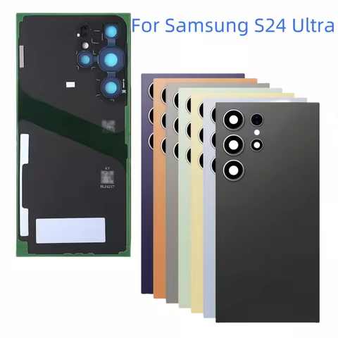 For Samsung Galaxy S24 Ultra SM-S928B/DS SM-S928U1 SM-S928N Housing Middle Frame+Battery Back Cover 