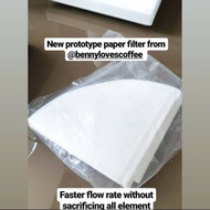 Coffee paper filter fast pouring v60 size 02 Coffee paper