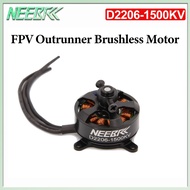 NEEBRC D2206 1500KV RC FPV Brushless Motor 2-3S For RC Plane FPV Racing Drone Fixed-wing Aircraft Qu