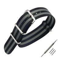 22mm James Bond 007 Army Nato Watch Strap Nylon WatchBand 22mm Belt Canvas Watch Strap g10