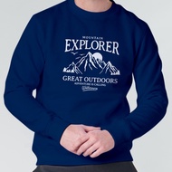 MOUNTAIN EXPLORER MEN'S SWEATER MOUNTAIN EXPLORER MEN'S CREWNECK/
