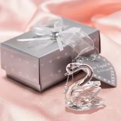 (10pcs/Lot) Wedding Favors Baby Birthday Party Giveaway Gift For Guest FREE SHIPPING+Colorful Crysta