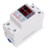 Home Voltage Surge Protector 63A Din Rail Voltage Surge Protector with Limit Current Protection