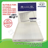 ORIGINAL HYUNDAI CABIN AIR COND FILTER 97133-F2000 HYUNDAI ELANTRA CERATO SELTOS