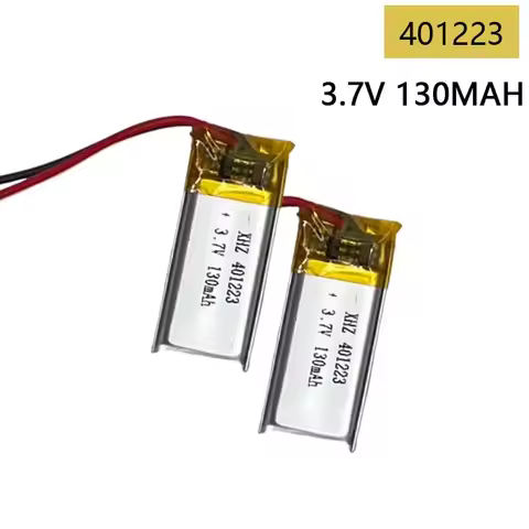 1-20PCS 401223 3.7V Full 130mAh Li-Polymer Replacement Battery for Bluetooth Speakers Xiaomi Mi Band