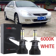 For Honda Accord(SDA) 2002-2007 2PC WHITE 9-32V 6000K LED Headlight Conversion Bulbs Kit CHEN NGY