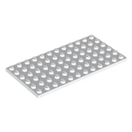 COOLPON|This Is LEGO Parts Thin Plate 6x12 3028 Base 4120020 White