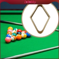 [Lohobby] Billiard Pool Ball Rack Billiard Supplies 9 Ball Diamond Wooden Pool Table