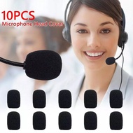 10Pcs 32*22*8 Microphone Windscreen Sponge Cover Headset Foam E6S8 Mic Z1Z4 Q7F0 Cap L4J1 For O5V8