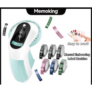 Phomemo E975 Embossing Label Maker Vintage Embossed Label Maker with 9mm 3D Waterproof 6 Tapes