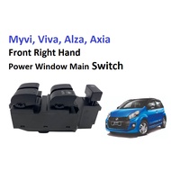 Myvi Viva Alza Axia Power Window Main Switch 84820-BZ050 / 84820-BZ010