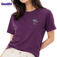 [GOOD2U] Plein Kotton Women Short Sleeve Graphic T-Shirt - Biu Biu / Baju T-Shirt Perempuan