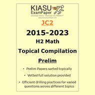 2015 - 2023 A Level Junior College JC2 JC 2 J2 H2 Math Prelim Prelims Topical Revision Q fr School T