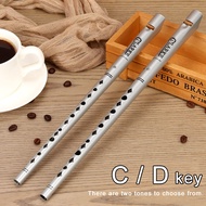 Traditional Clarke Flute Silver C/D Key Whistle Ireland Musical Instrument Irish Whistle Flute Woodw