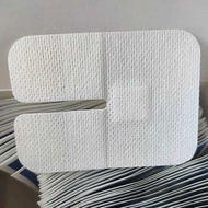 20pcs 6cm*8cm IV Cannula Fixed Non Woven Film U Type Self Adhesive Wound Spunlace Dressing No Steril