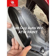 Màu đen mờ nhựa nhám xe máy - Sơn mờ 2k