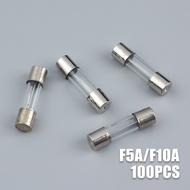100pcs Electronic Fuse Glass Fuse LittleFuse 5A/10A