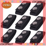 COCOFRUIT 1/4/8Pcs Belt Keeper  Double Snaps Outdoor Heavy Duty