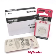 Maxell Japan Coin Battery - CR2025