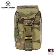 TOPTACPRO Tactical ATD EMT Medical Pouch First Aid Molle Pouch Rip-Away IFAK Medical Light Bag 8521