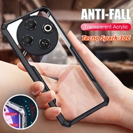 Tecno Spark 30C Acrylic Clear Phone Case For Tecno Spark 30 C Pro 30C 30Pro Spark30C Spark30 5G 4G C