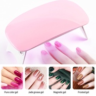 Portable UV Lamp Nail Dryer 6W Lamp for Nails Manicure Machine Mini  45s/60s Timer Setting Drying Ge