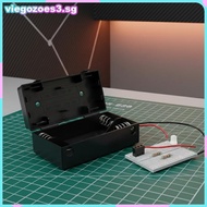 VIEGO AA Battery Case AA Battery Box 1/2/3/4 Slot AA Battery Holder 14500 AA Storage Box DIY With Le