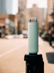 Fellow Carter แก้วเก็บความร้อนแบบเคลือบceramic แก้วกาแฟสแตนเลสพร้อมฝาปิดแบบลื่นสำหรับใช้ในรถ แก้วน้ำ