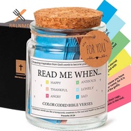 RRLNMD  Bible Verse Jar Spanish Scripture Prayer Hope Bible Verse Jar Decoration Positive Thinking E