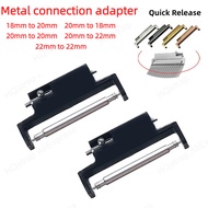 2pcs/1 Pair Quick Release Style Strap Metal Connectors 20mm to 18mm  20mm to 20mm 22mm to 22mm 22mm 