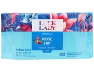 Khăn ướt Luck Lady tinh dầu Rosehip giúp bổ sung tinh dầu Rose Hip là loại tinh dầu có khả năng giúp