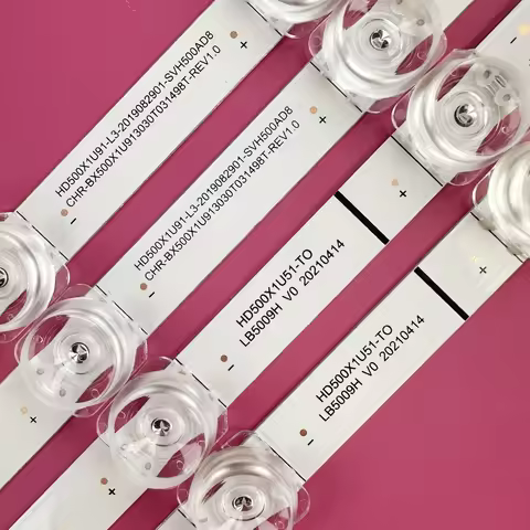 1set LED Strip For 50R61G 50H6500 50H6500G 50A7300FTUK 50A7100FTUK 50A7120F 50A7100F 50AE7000F HD500