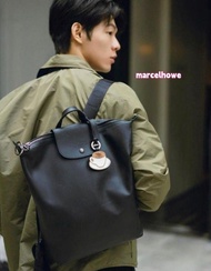 Longchamp Pliage Xtra M backpack bag  背囊 經典牛皮革手提雙肩包背包