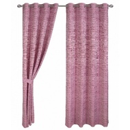Davinci Window Curtain 150x160cm. Roja Red Authentic