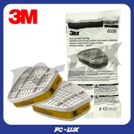3M Gas Vapor Filter Cartridge Model NO.6006 (2PCS/PAC)
