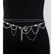 Snake Chain Asymmetric Design Necklace