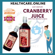 21ST CENTURY CRANBERRY JUICE 500ML / 1L [ 100% PURE CRANBERRY JUICE ]