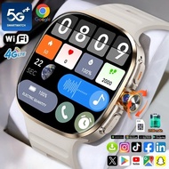 3GB+32GB RAM 5G/4G Android 9.0 Smart Watch 2.4 inch AMOLED 2100mah Battery 900W Camera GPS WIFI Goog