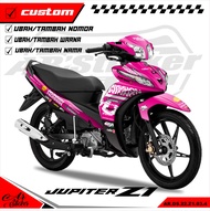 Decal Yamaha JUPITER Z1 Full Body - Stiker Dekal Hologram Pelangi Chrome JUPITER Z1 Full Body D5-03