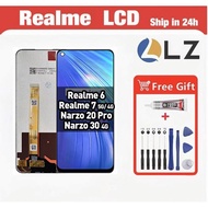 LCD Display Assembly-LZ REALME 6/ 7 4G 5G/ Narzo 20 Pro/ Narzo 30 4G Compatible For Glass Touch Scre