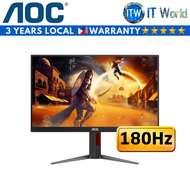 Itw | AOC 24G4/71 - 24" FHD(1920 × 1080) / 180Hz / IPS / 1ms (GTG) / Gaming Monitor