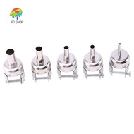 5 PCS Hot Air- Nozzle Universal  Nozzle for 850 852D 898 858 Soldering Station Attachments